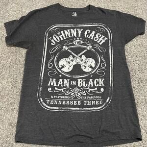 Zion Rootswear Johnny Cash T Shirt size Medium